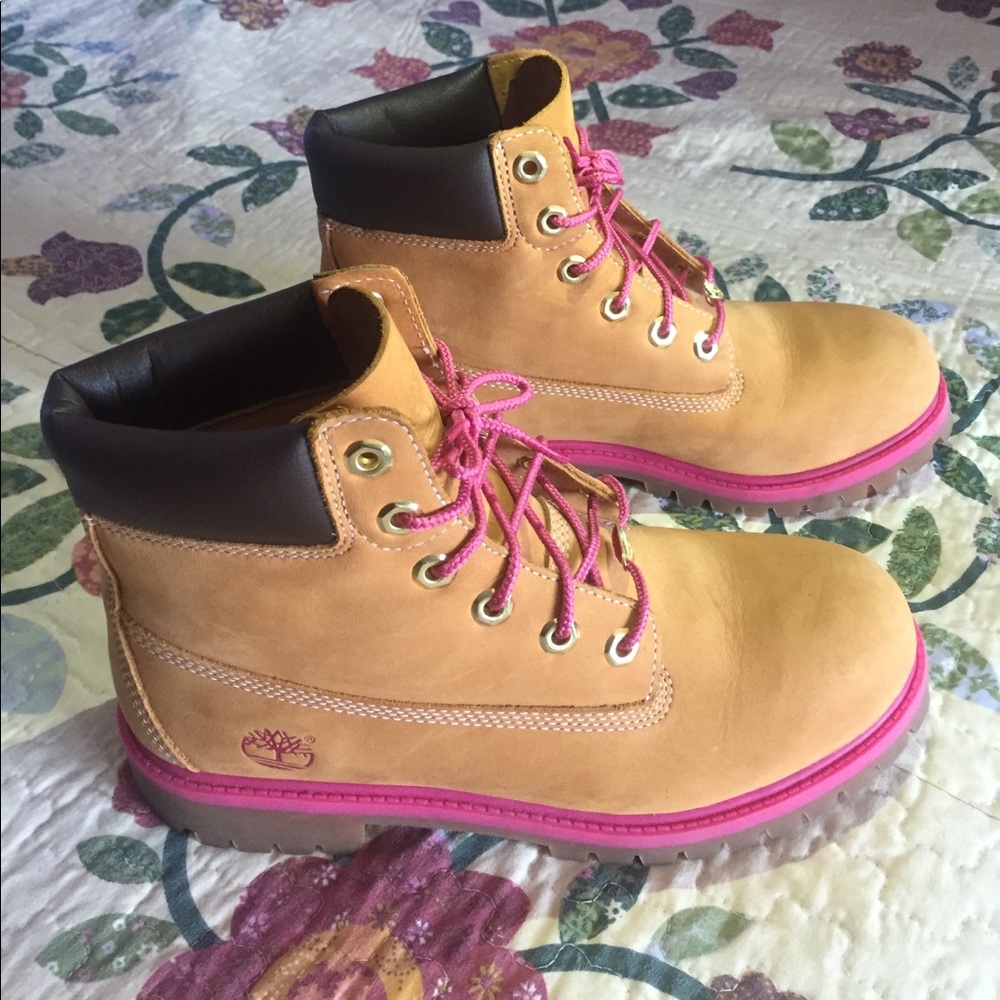Wheat and Pink Timberlands