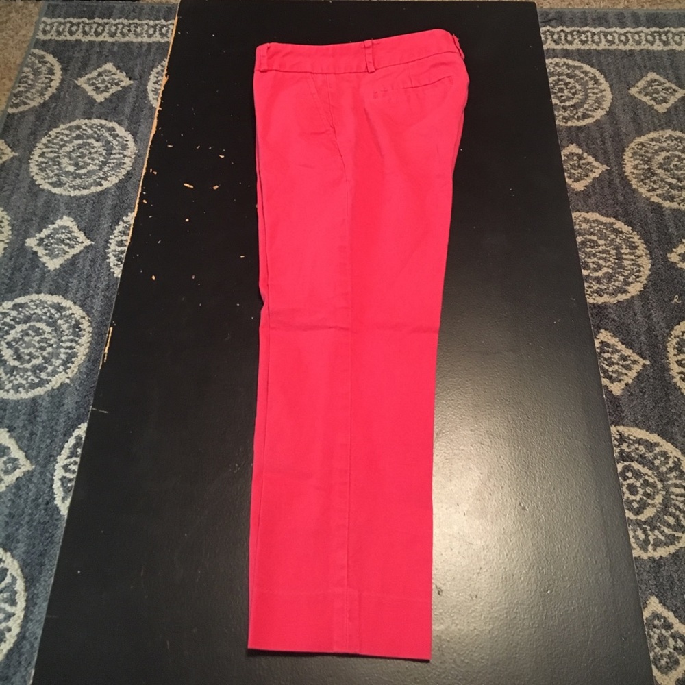 Pink Hampton Fit Cropped Pant