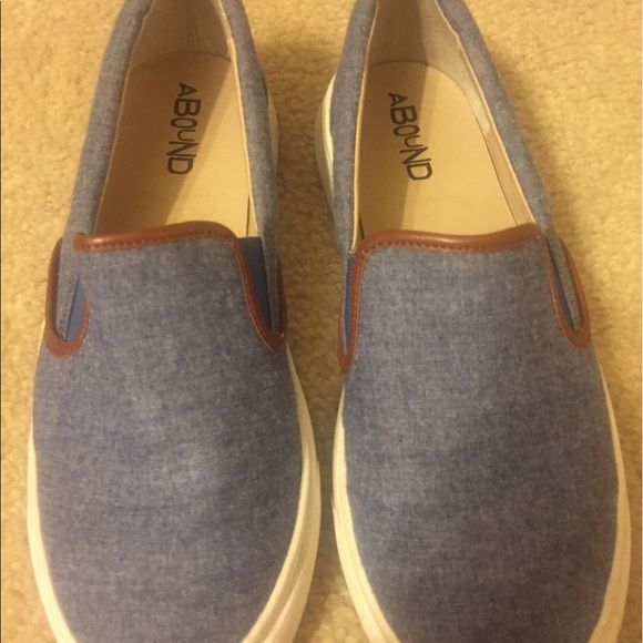 Abound Shoes - Women's jeans slip-on sneakers