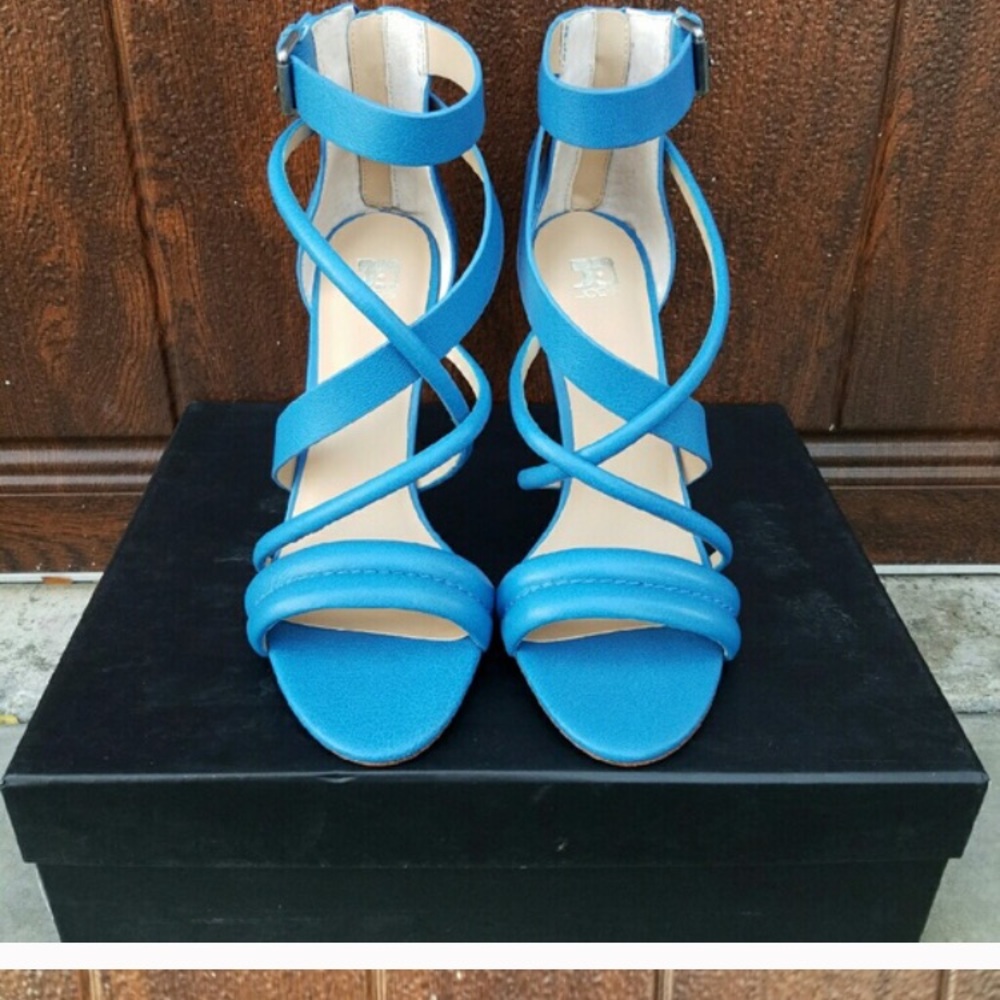 Blue heels