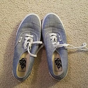 Women's Chambray Vans