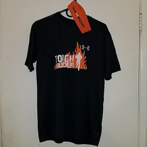 Under armour tough mudder t shirt & head band