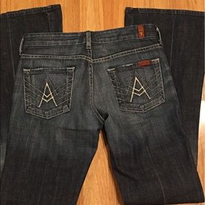 7 for all mankind Jeans "A" Pocket size 25