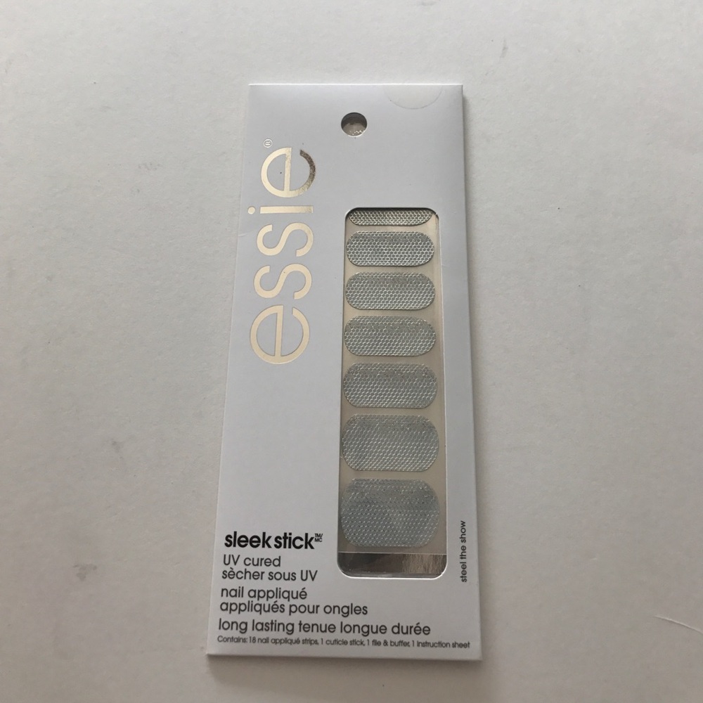 NEW Essie Sleek Stick UV Cured Nail Appliqué Kit