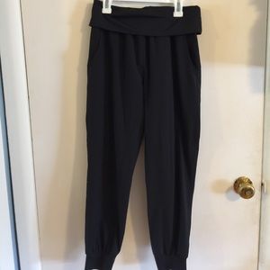 Black joggers