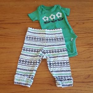 Baby girls Onesie and matching pants