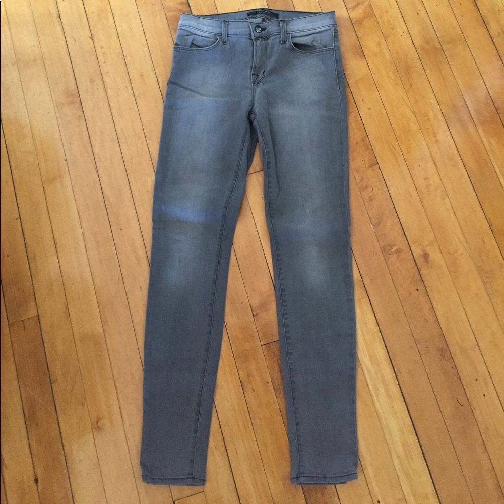 J Brand gray skinny jean
