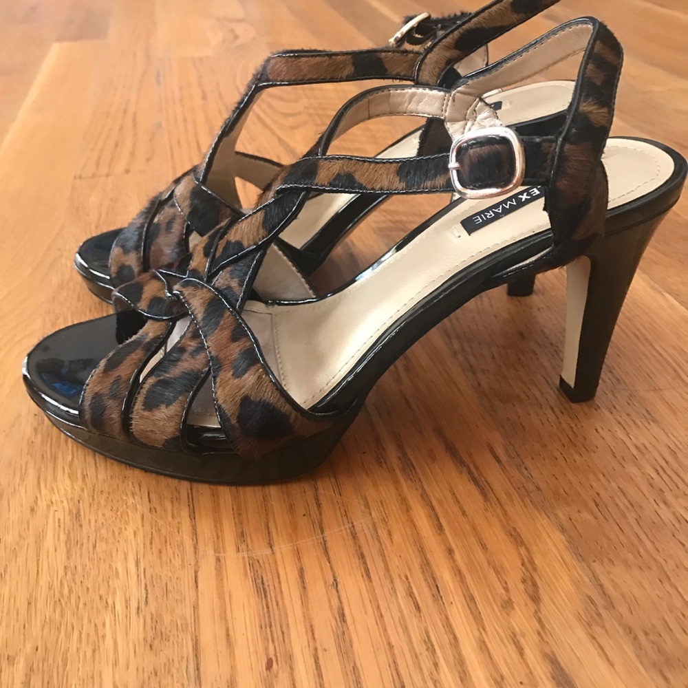Leopard Print Alex Marie high heels
