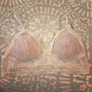 Victoria's Secret lace eyelet bralette NWOT