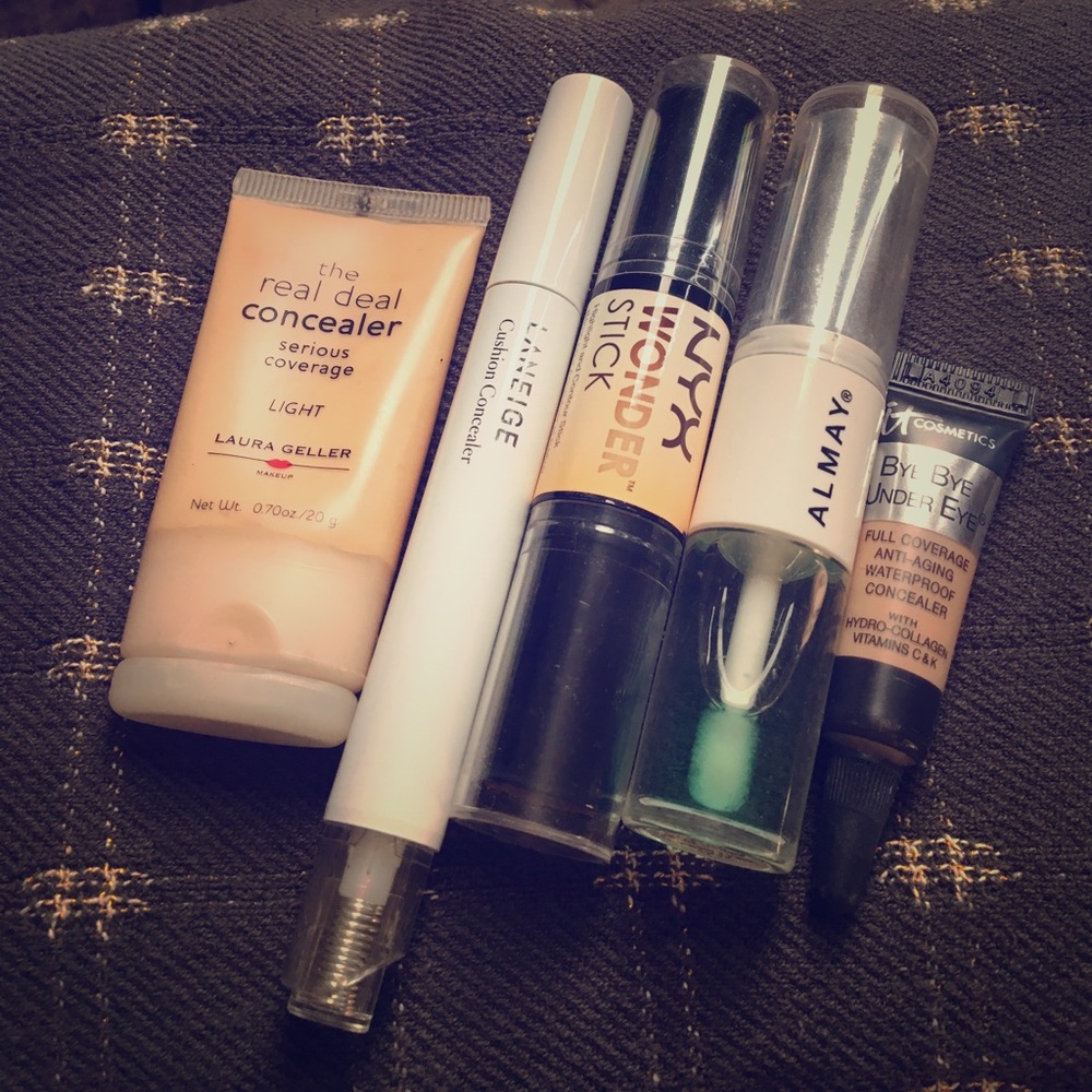 Laneige Laura Gellar NYX ITcosmetics Concealer Lot