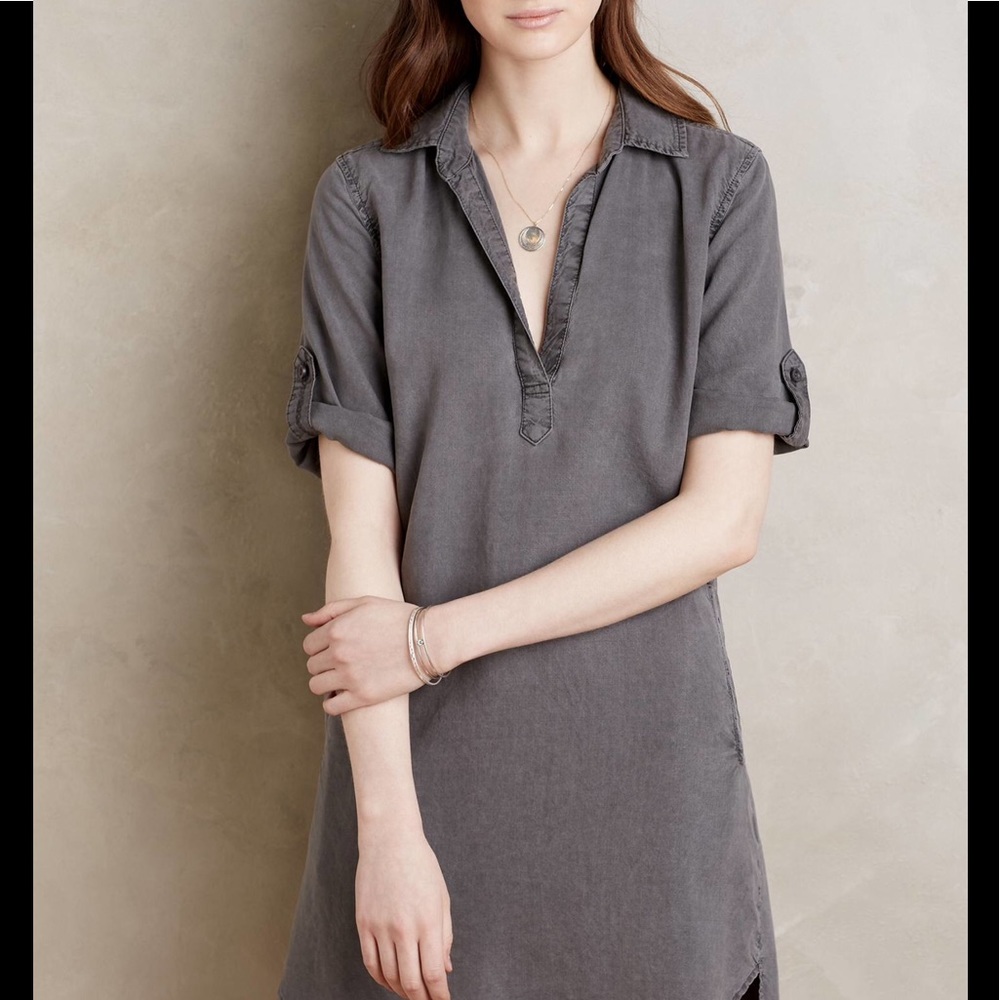 Cloth and Stone grey tunic dress