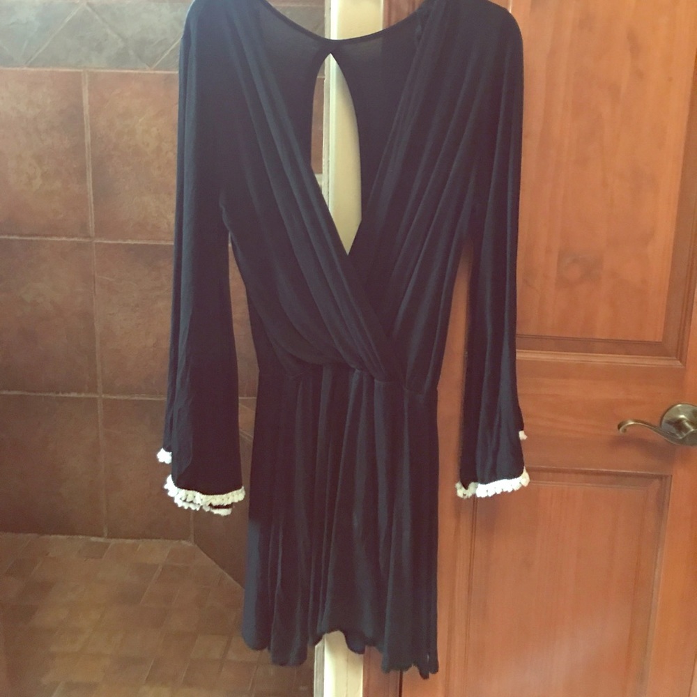 W by wenjie black dress
