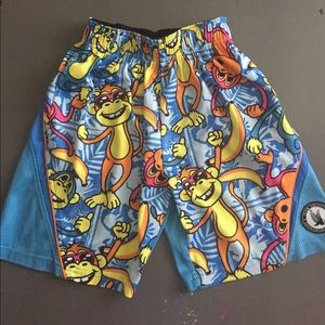 Boys Monkey Lacrosse shorts YS