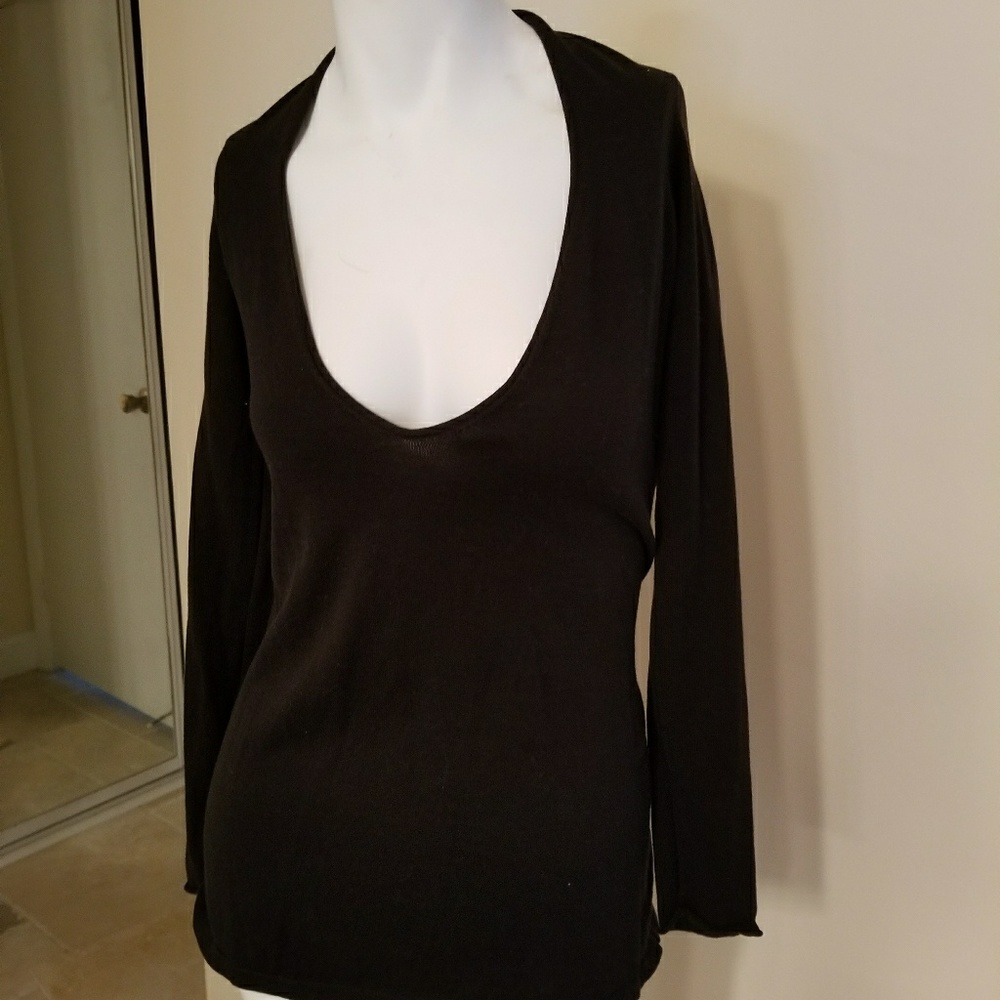 Ann Taylor Loft Low Neck Tunic