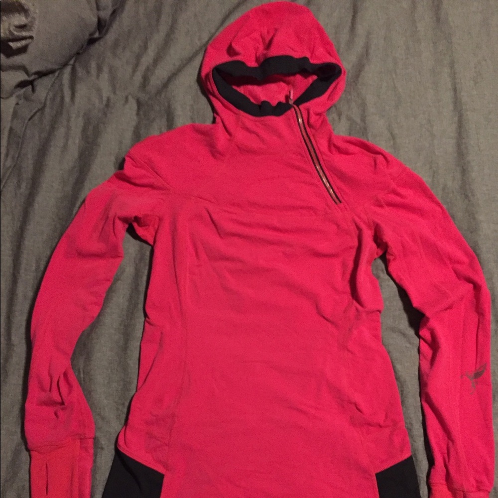 Lululemon Hot Pink Running Hoodie Sz4