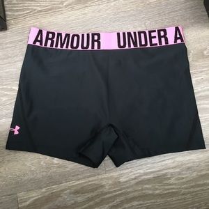 Under Armour spandex shorts