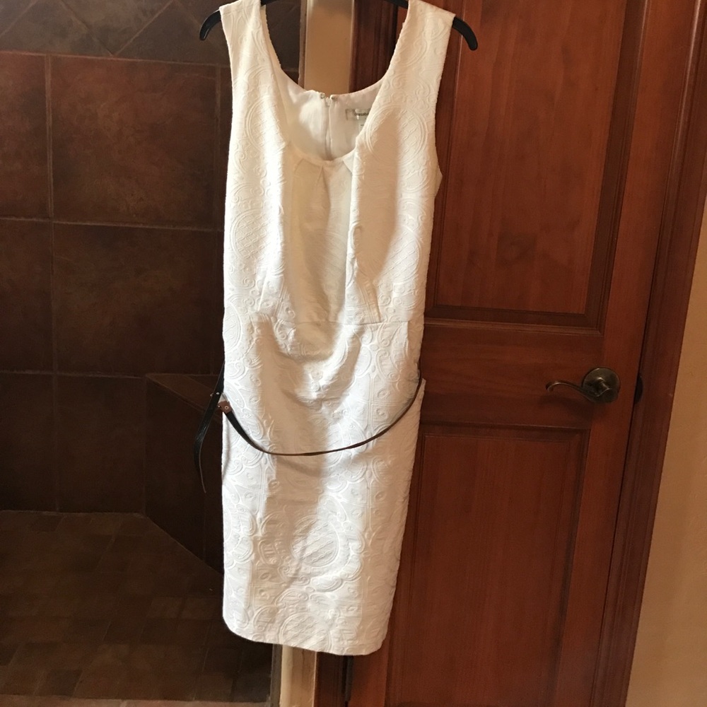 White dress barn dress