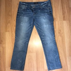 Express light wash jeans
