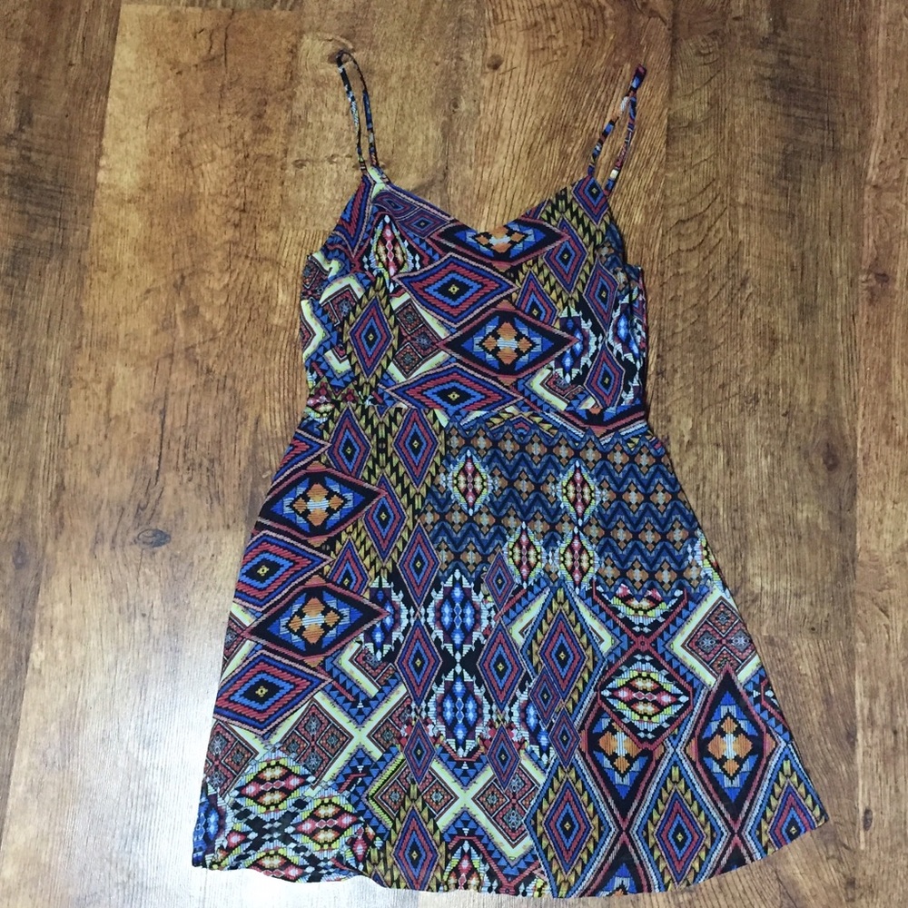 Fire Los Angeles spaghetti strap dress
