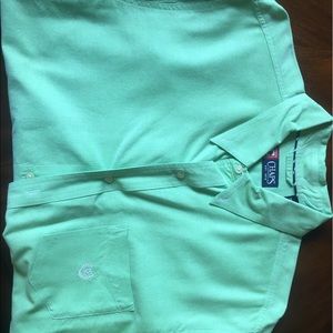 Long sleeve chaps button down