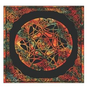 NEVER USED CELTIC WALL TAPESTRY 70in x 104in