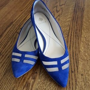 ISOLA Cerise suede ballet flat