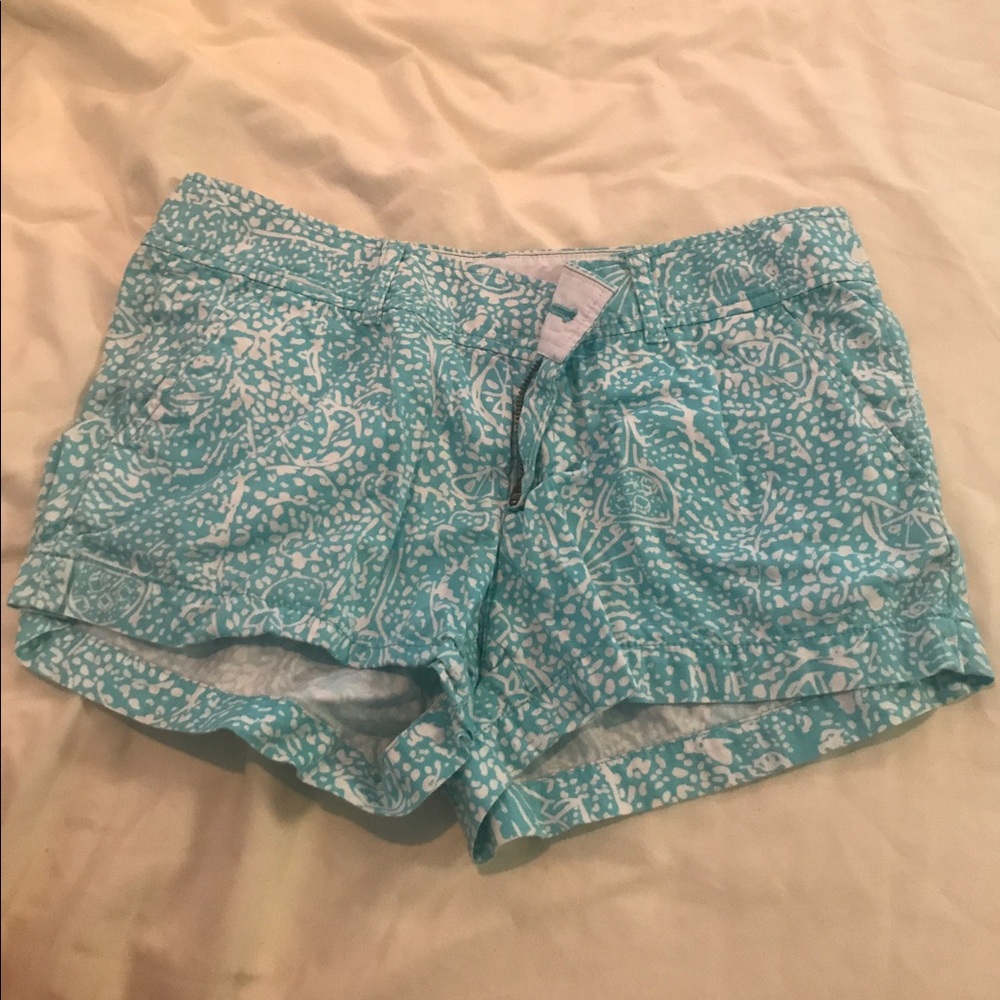 Lilly Pulitzer Walsh Shorts in Shorely Blue