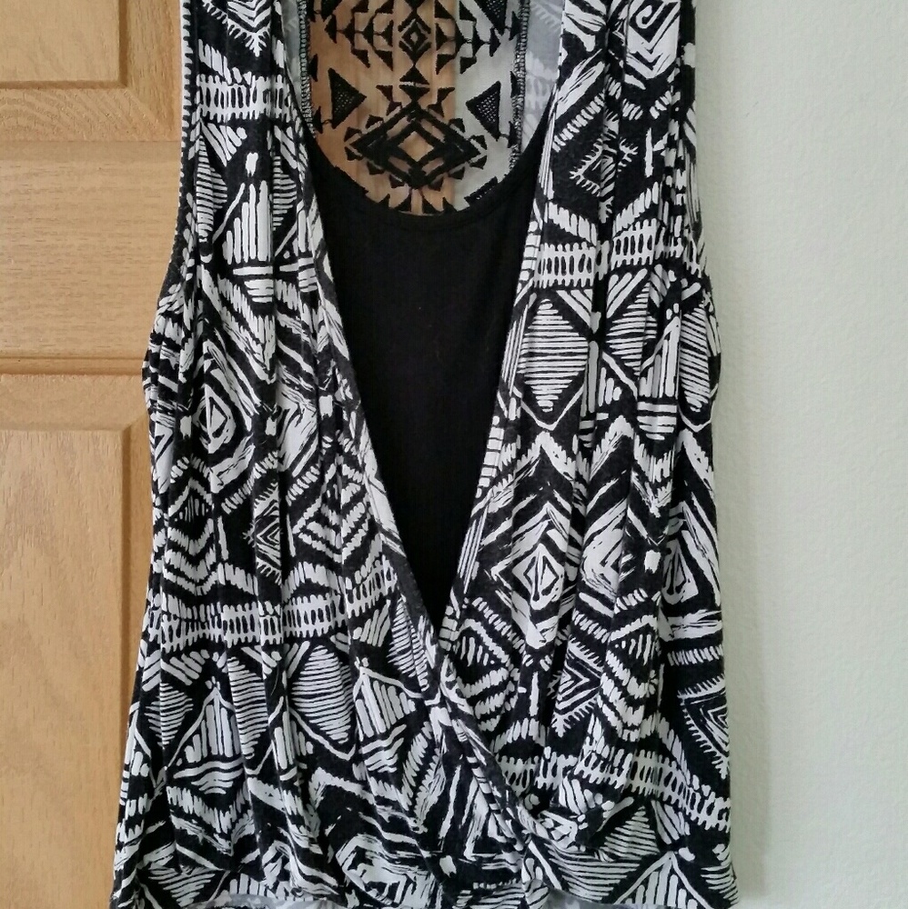 Aztec Lace Tank top