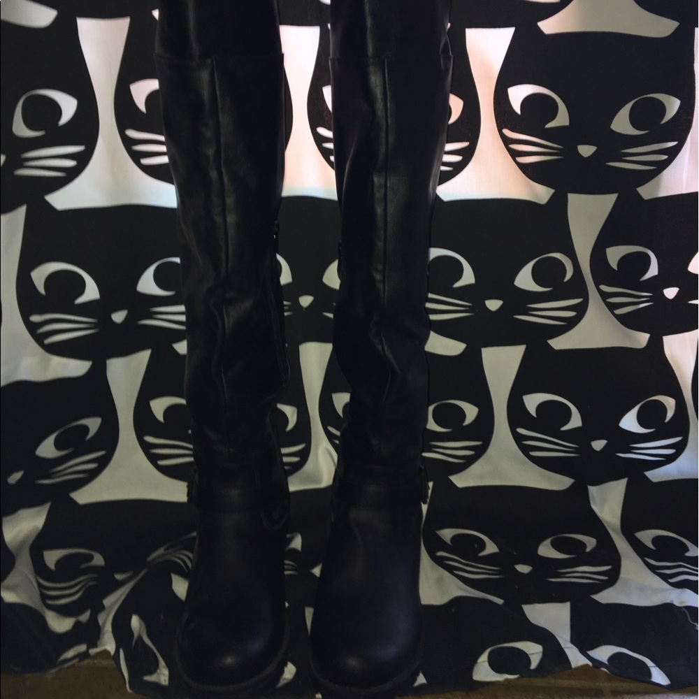 Over the knee boots