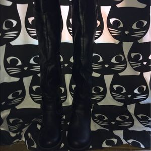Over the knee boots