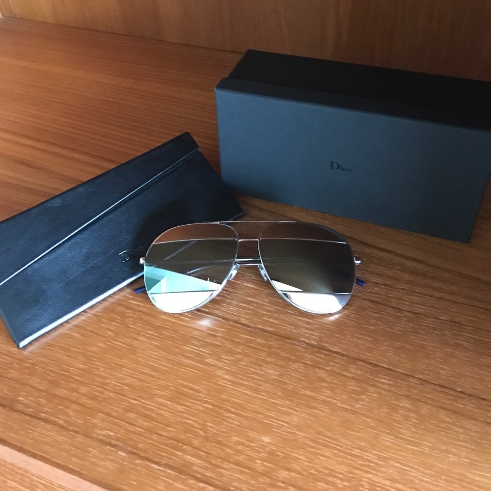 Dior Split Blue/Silver
