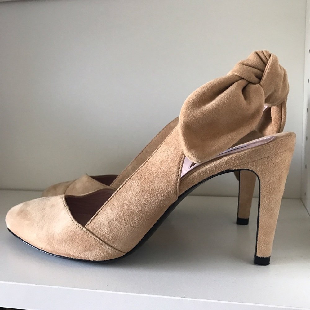 Carven Bow Slingback Pumps