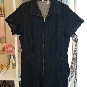 Rockabilly Denim Jumpsuit