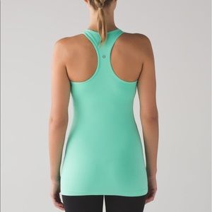 Lululemon size 4 cool racerback tank in mint