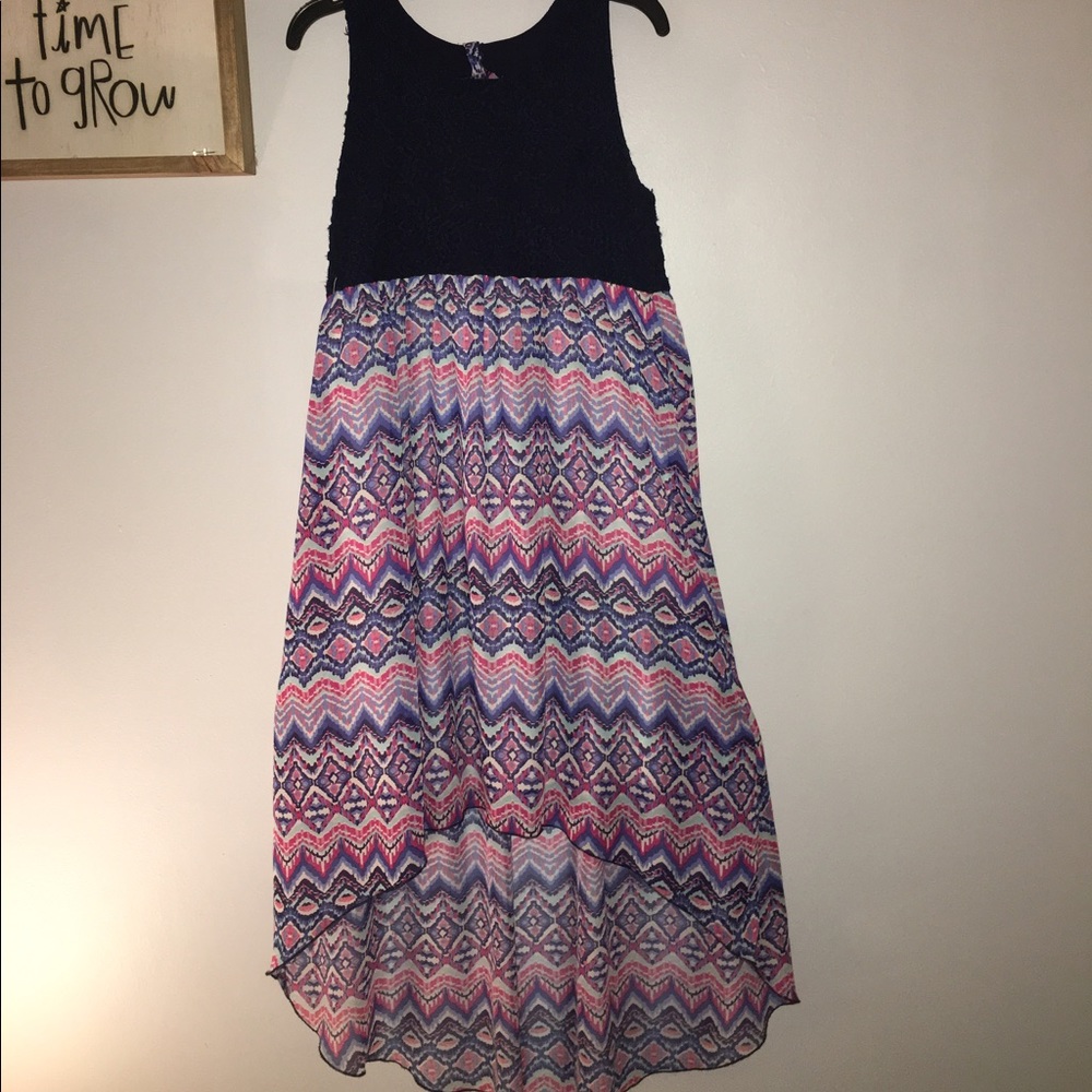 Summer high-low girls dress