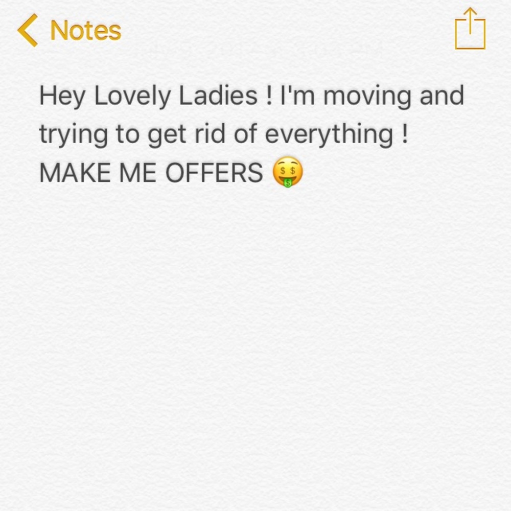 Make offers 🙃🙃🙃