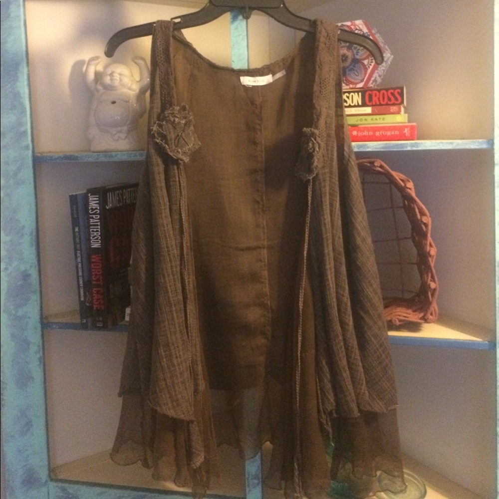 Linnen Vest