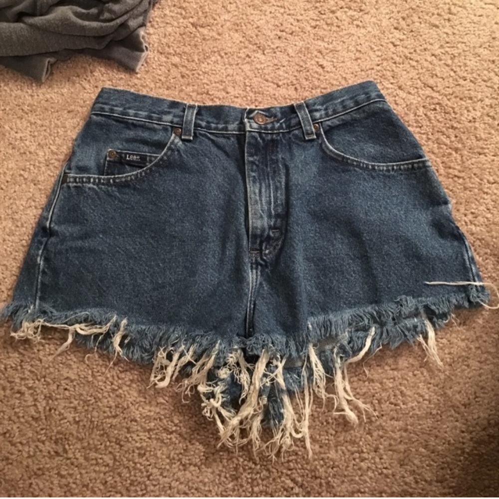 Lee cut off shorts