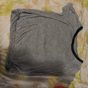 A gray t-shirt from New York and Company