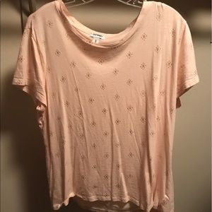 Light pink top