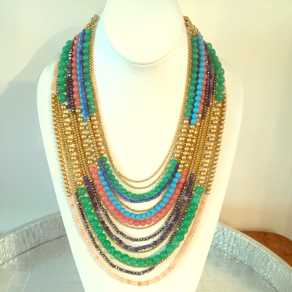Stella & Dot NWOT Zahara Bibb Necklace