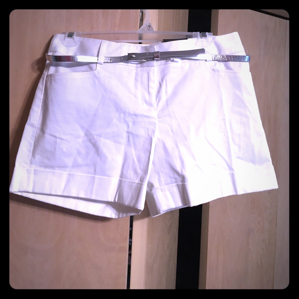 White shorts