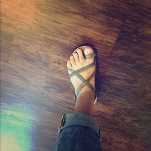 Chaco Dorra sandal in "Nickel" - NWOT