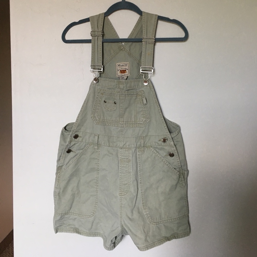 Khaki Green Overalls