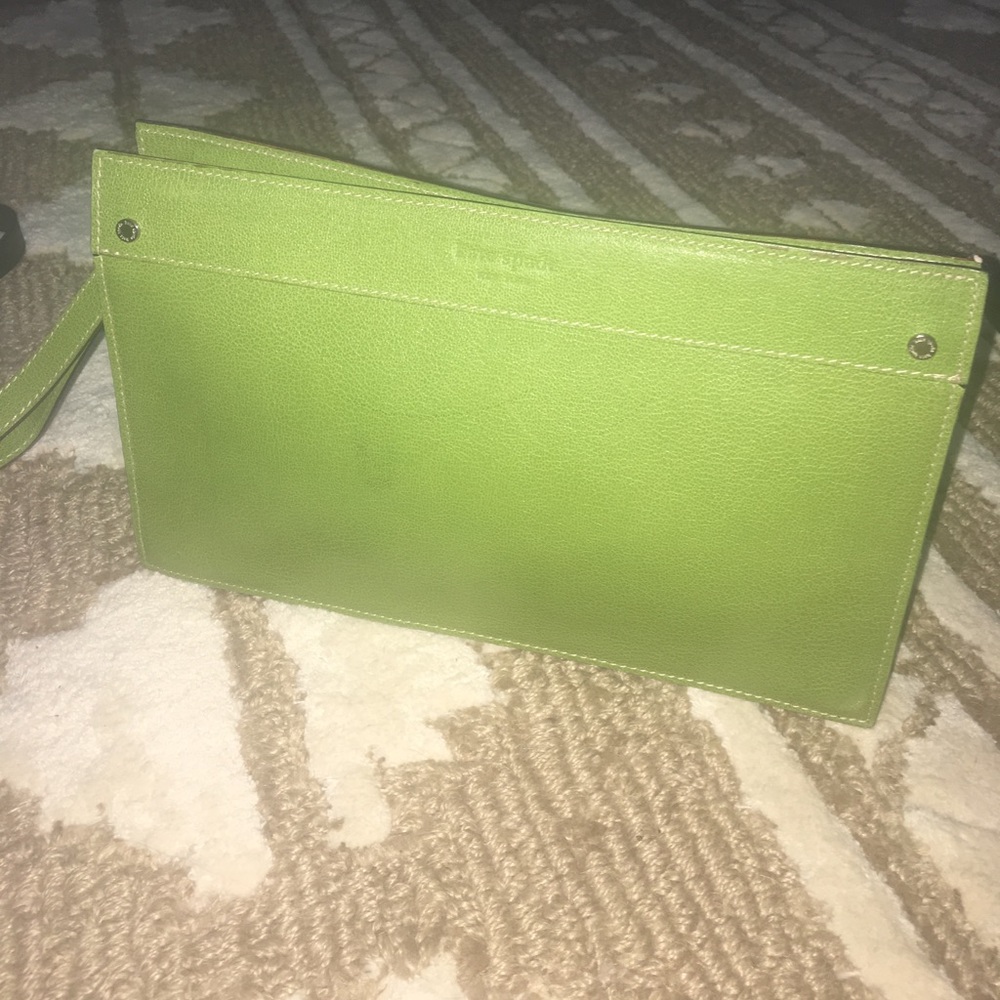 Lovely Kelly green Kate Spade purse
