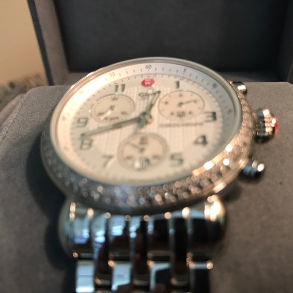 Women\'s MICHELE stainless steel CSX Chrono main image 5