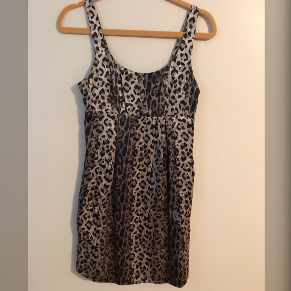 The Limited Leopard/Cheetah Silk dress