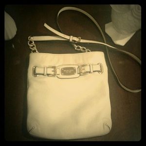 leather Michael Kors Hamilton crossbody