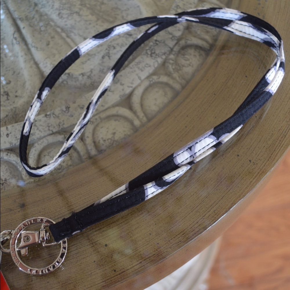 Vera Bradley "Night & Day" Floral Lanyard