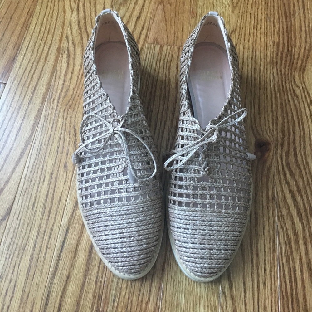 Stuart Weitzman lace up loafers